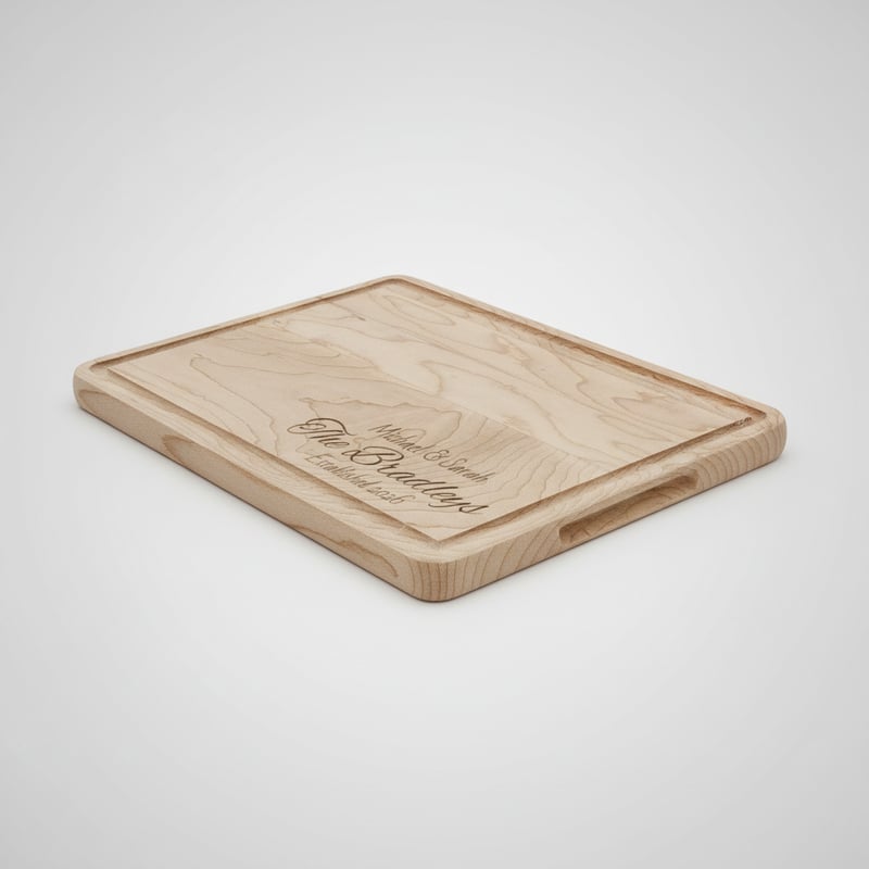 Photorealistic Cutting Board Product Image