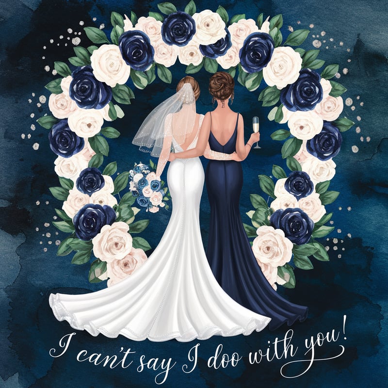 Bridal Watercolor Illustration