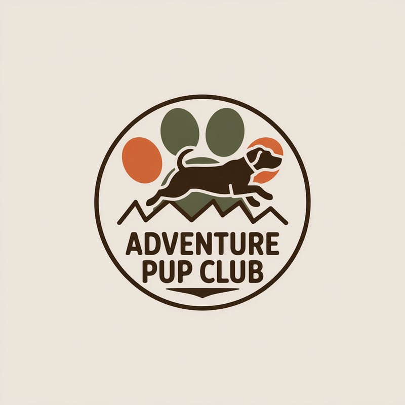 Vintage Camp Badge Logo