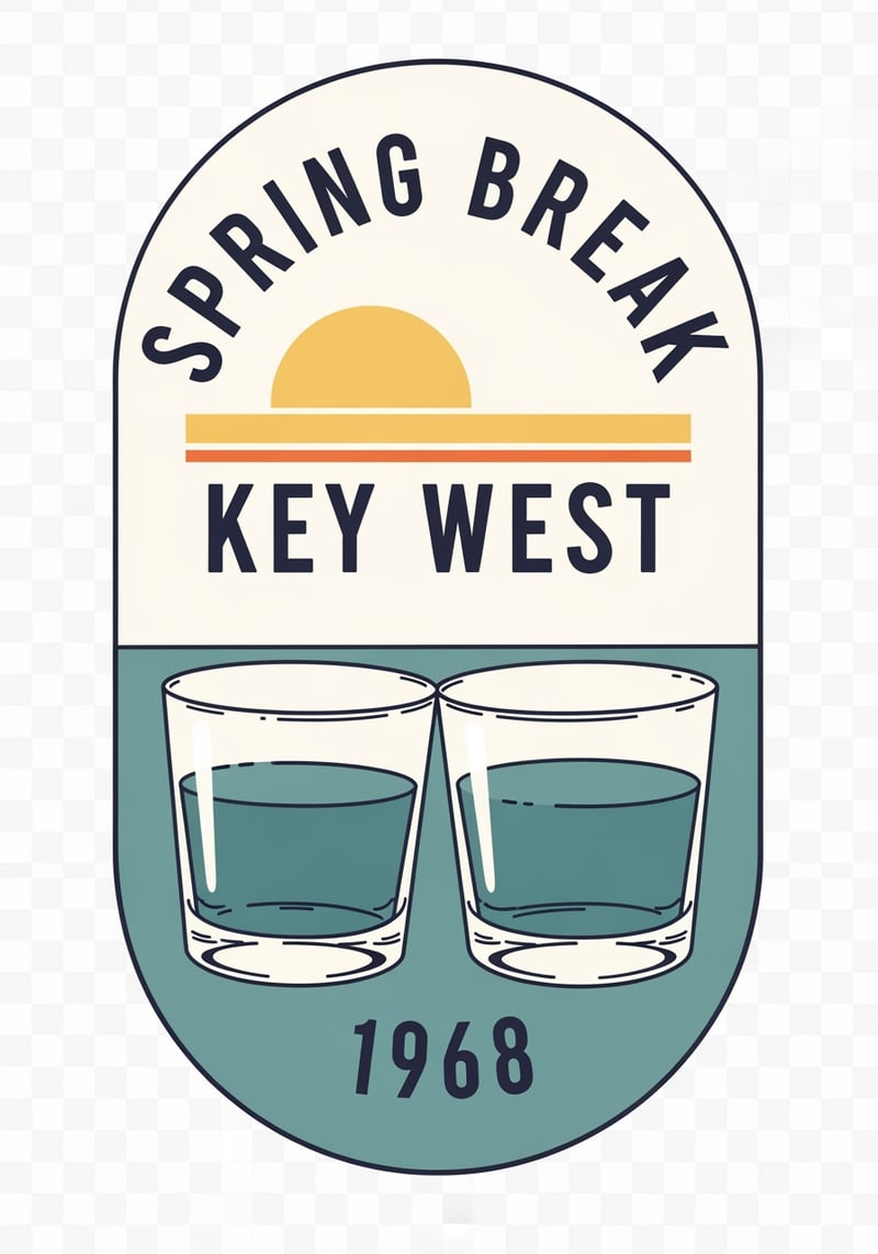 1960s Key West Spring Break Shirt