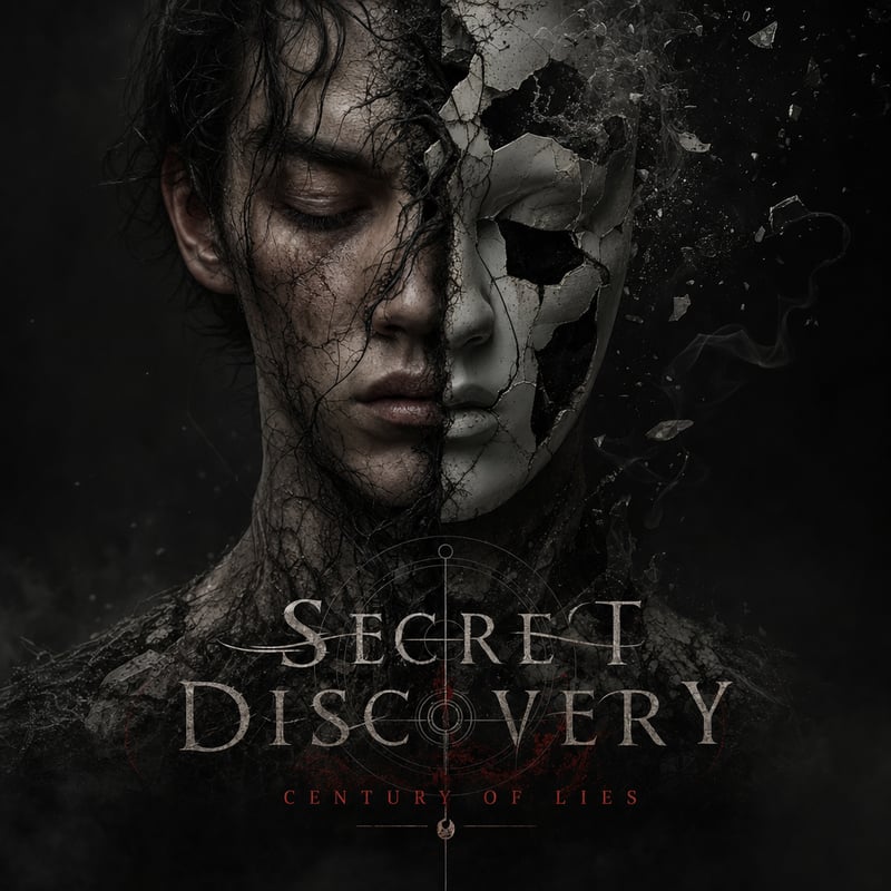 Dark Rock Album Cover for Secret Discovery
