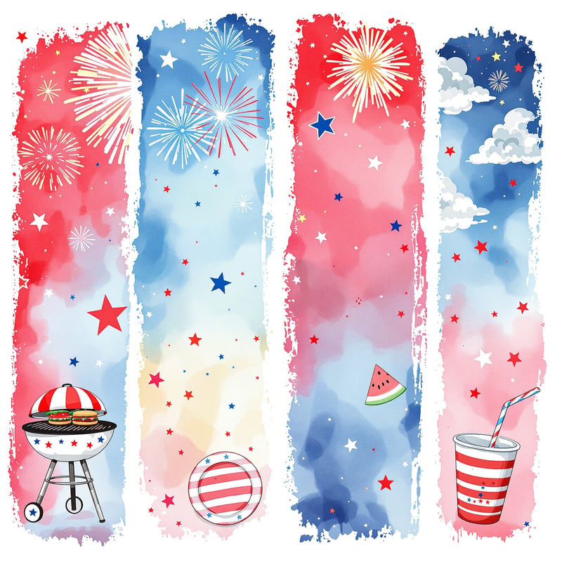 Fourth of July T-Shirt Design