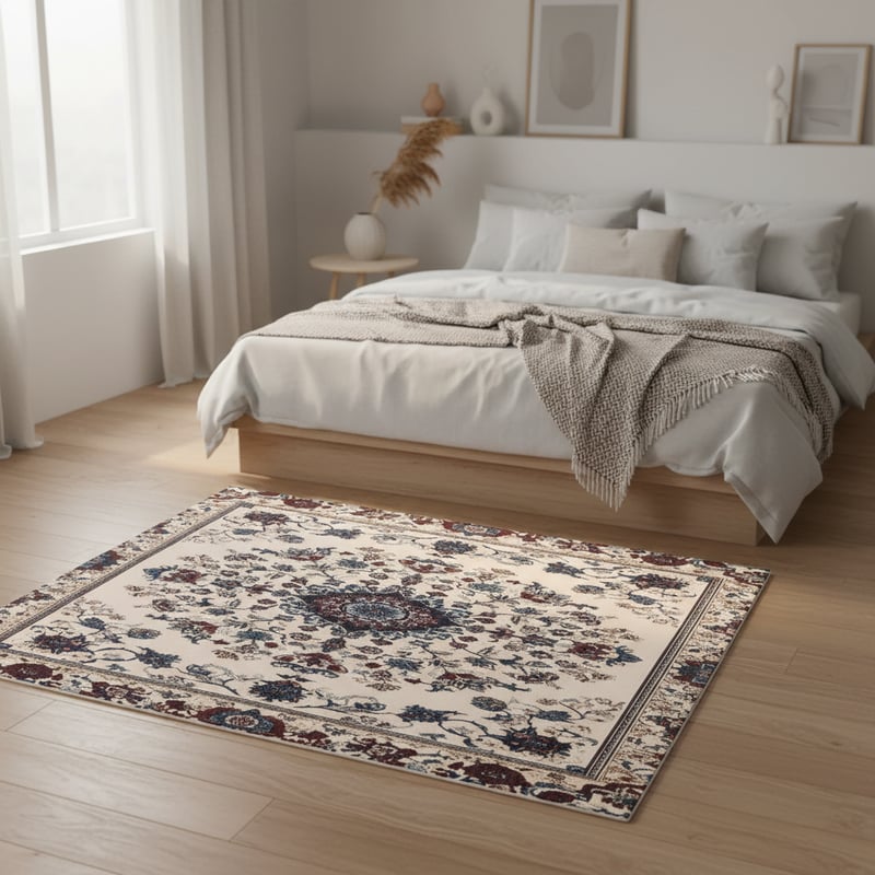 Minimal Scandinavian Bedroom Interior