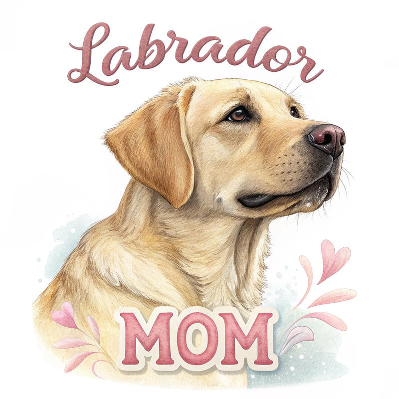 Sweet Labrador Retriever Portrait