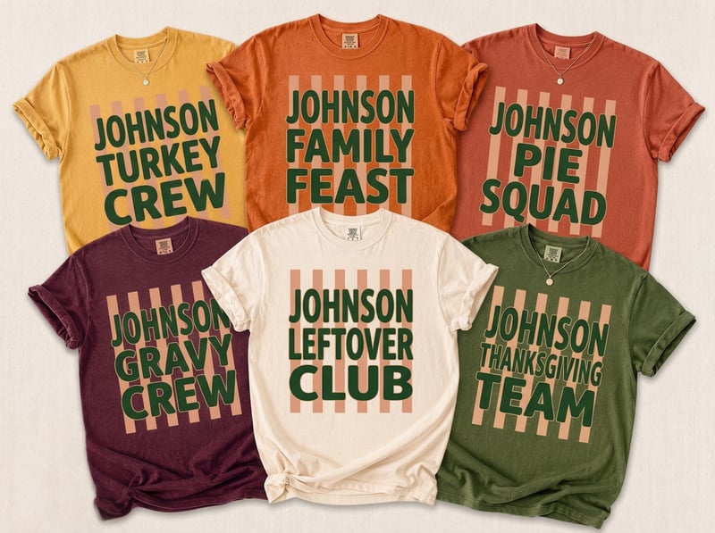 Johnson Thanksgiving Team Shirts