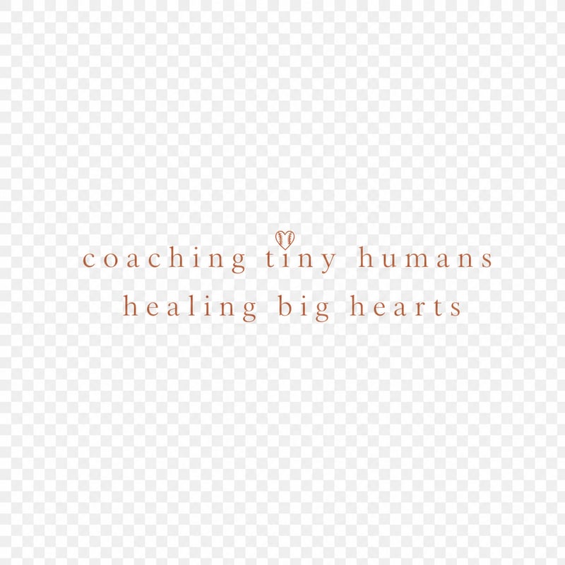 Minimal chest-print: coaching tiny humans