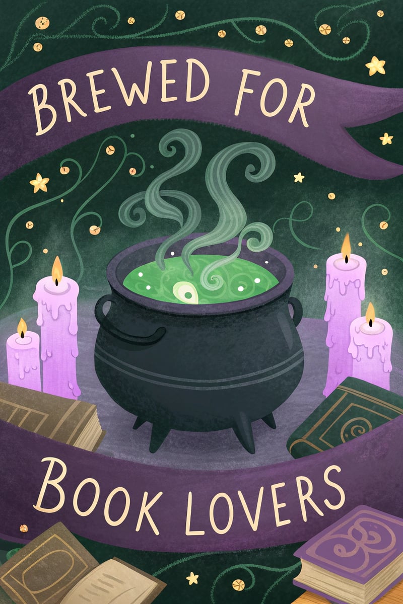 Mystical Fantasy Cauldron Illustration