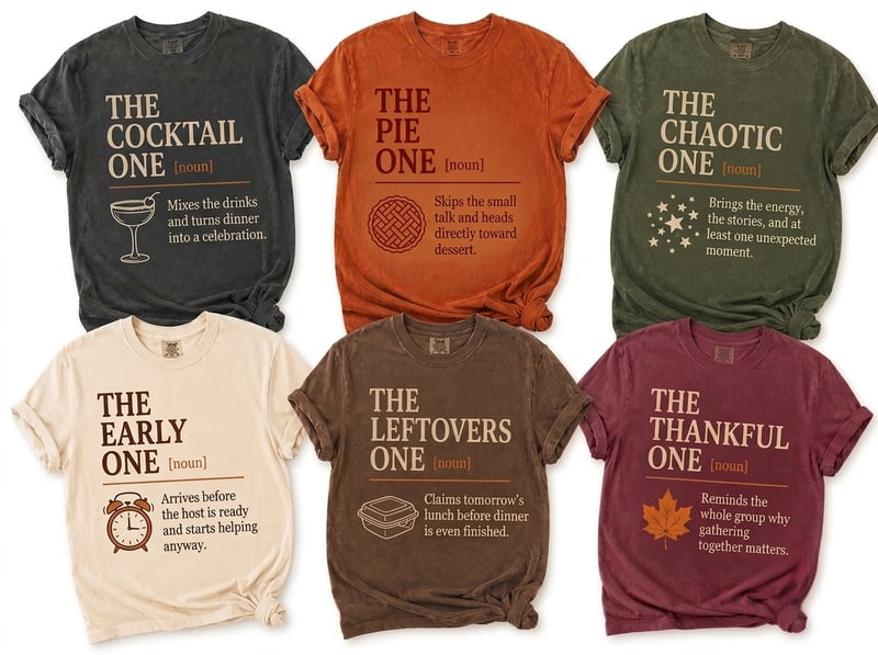 Funny Dinner Party Shirt Designs