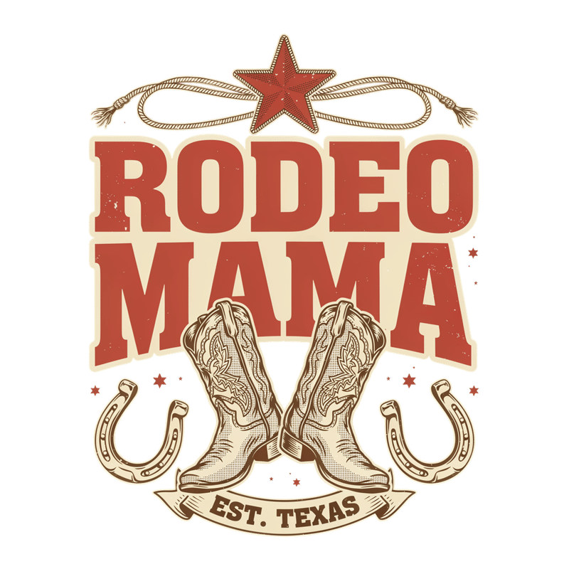 Vintage Rodeo Mama Western T-Shirt
