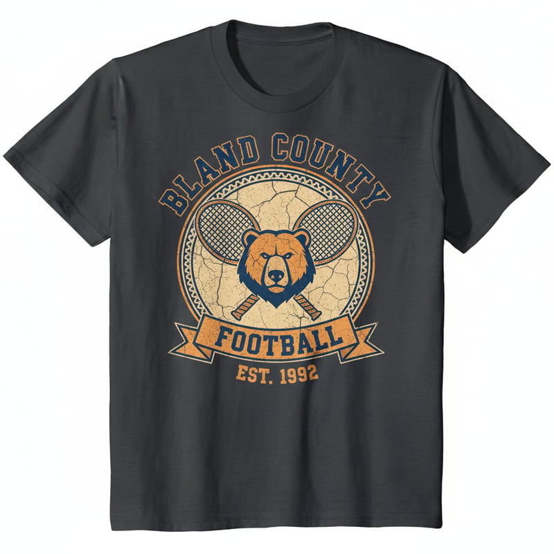 Vintage Bland County Football T-Shirt