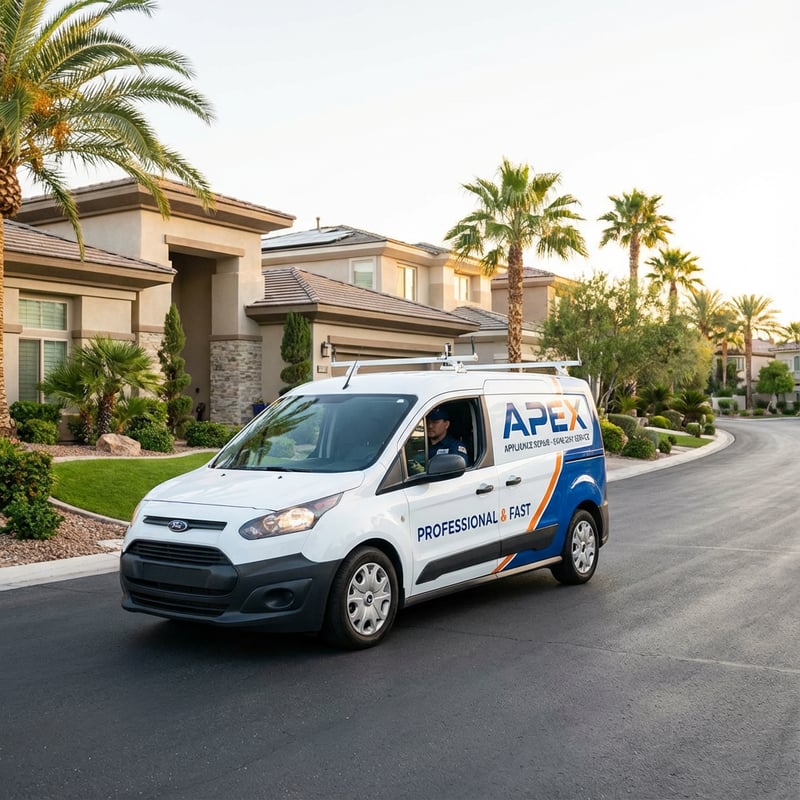 Same-Day Appliance Repair Service Van