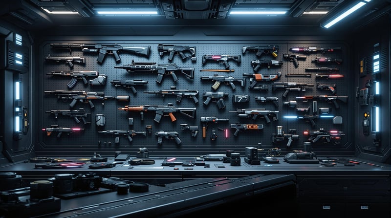 Cinematic Military Starship Armoury