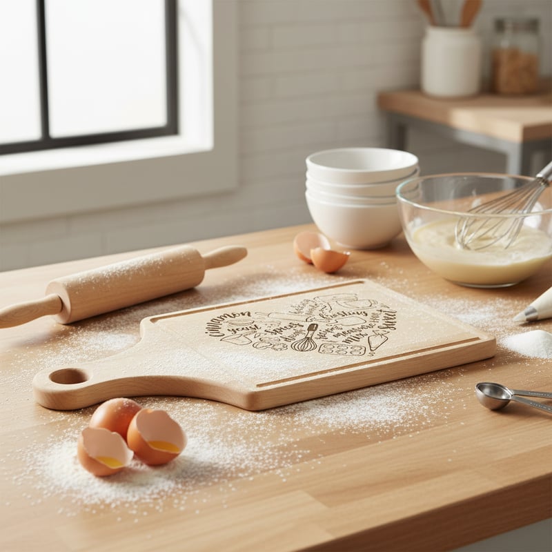 Professional Baking Kitchen Mockup
