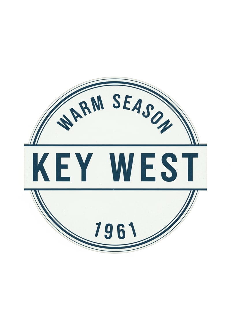 Vintage Key West Badge 1961