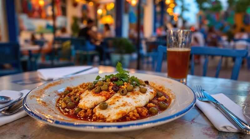 Pescado a la Veracruzana Dish
