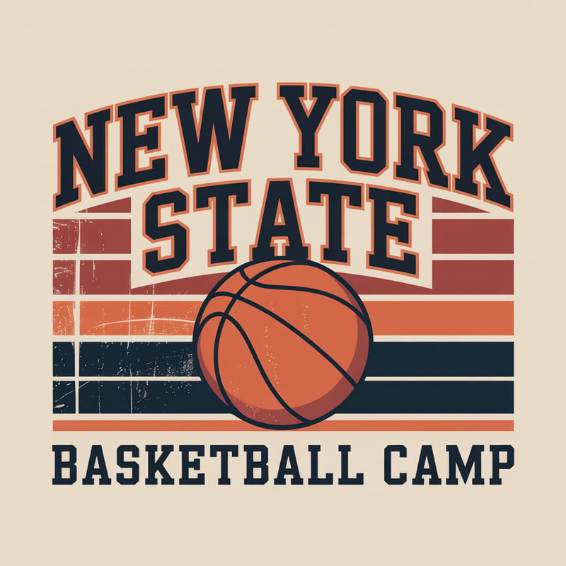 New York State Basketball Camp Tee