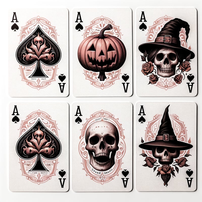 Halloween Aces Playing Cards