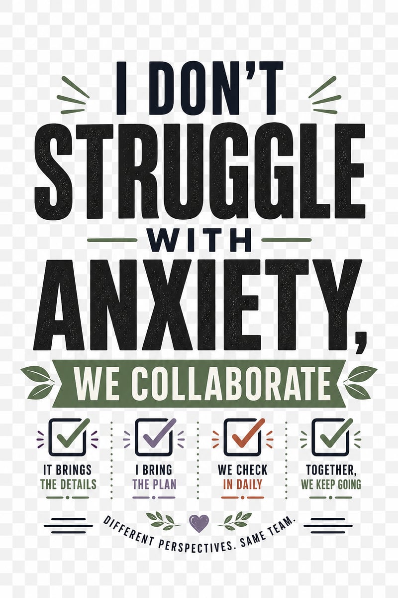 Anxiety Collaboration Light Shirt Design