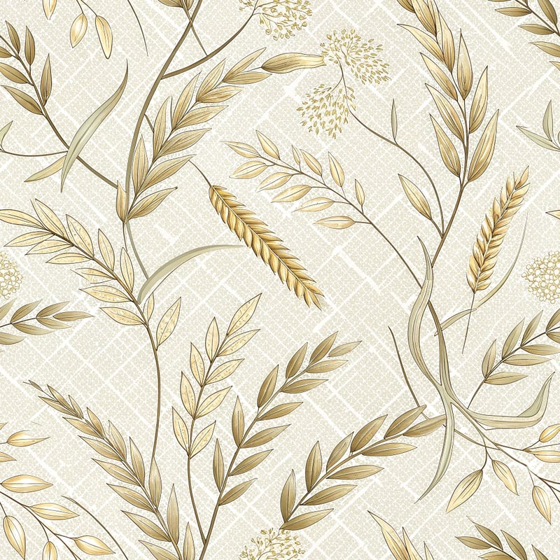 Oatmeal Ivory Minimal Weave Pattern