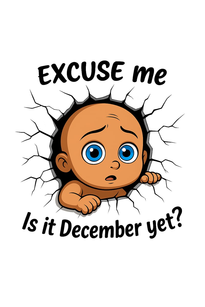Baby with Blue Eyes Design