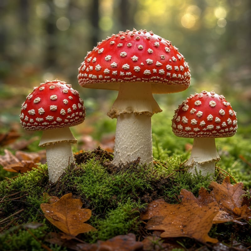 Toadstool Trio