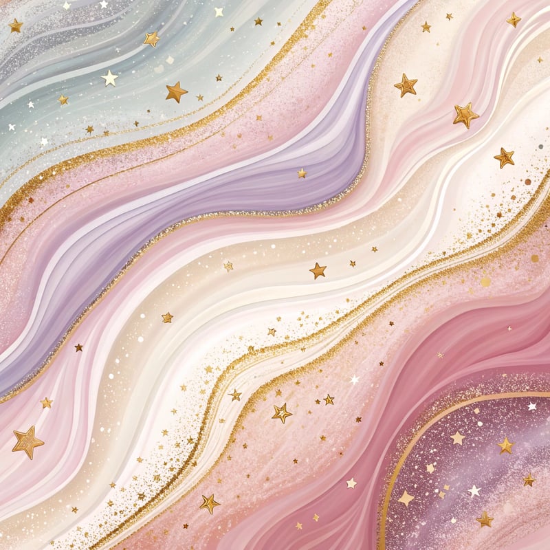 Seamless Pastel Marble Design