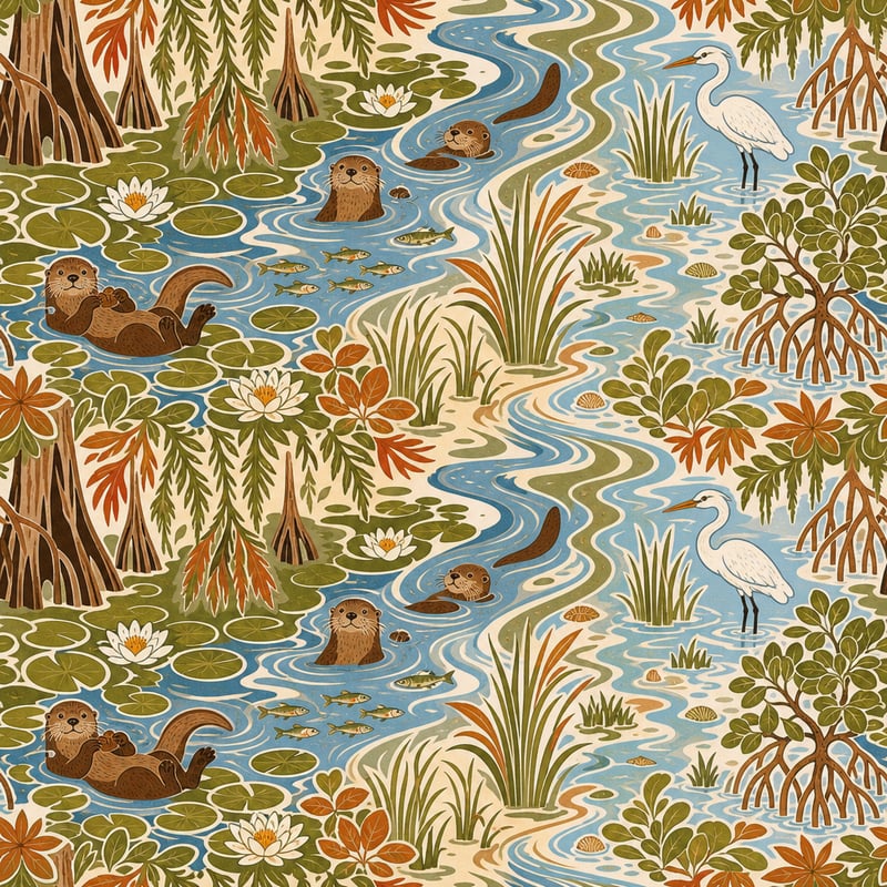 West Florida Otter Tumbler Pattern