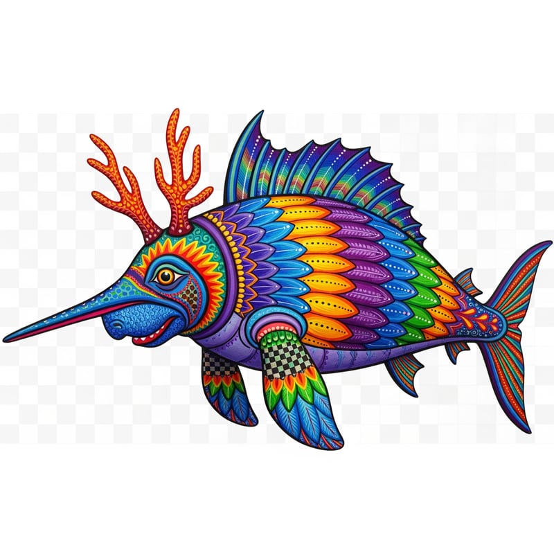 Alebrije Florida Sea Creature