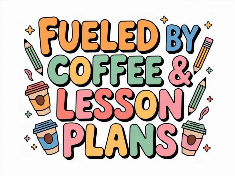 Fueled by Coffee & Lesson Plans Design