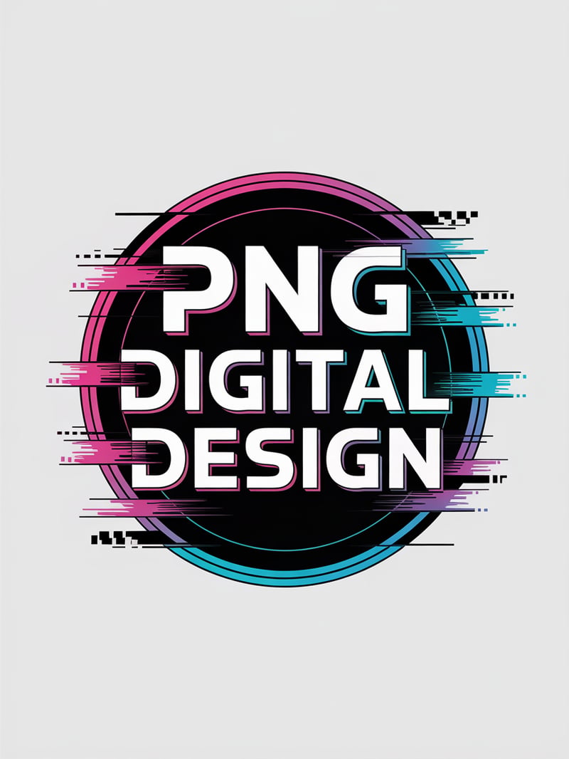 Cyberpunk Digital Badge Design