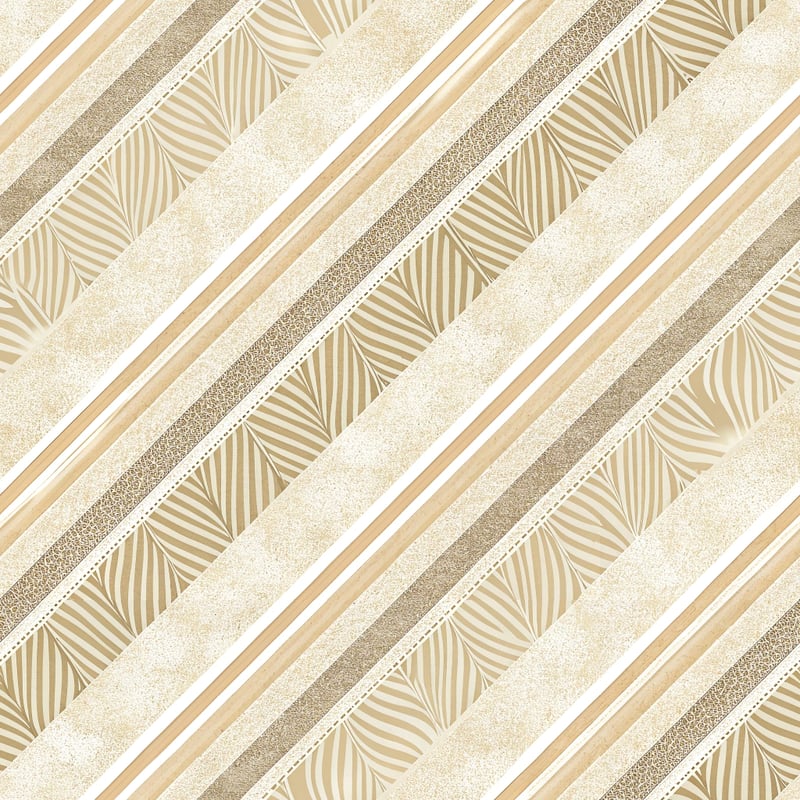 Cream Beige Minimal Stripe Pattern