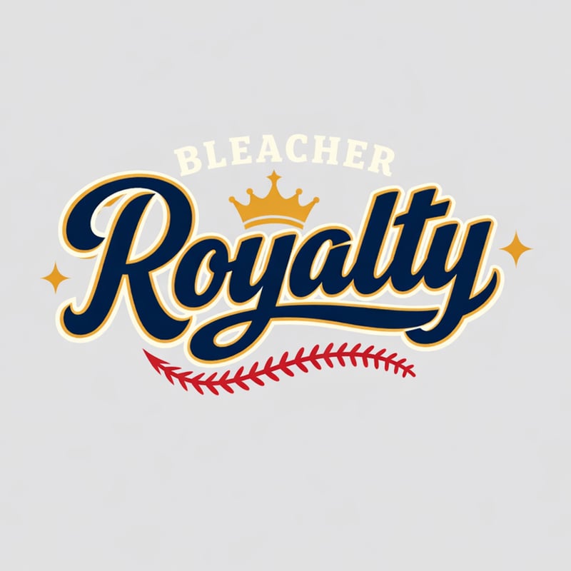 Bleacher Royalty Retro T-Shirt Design