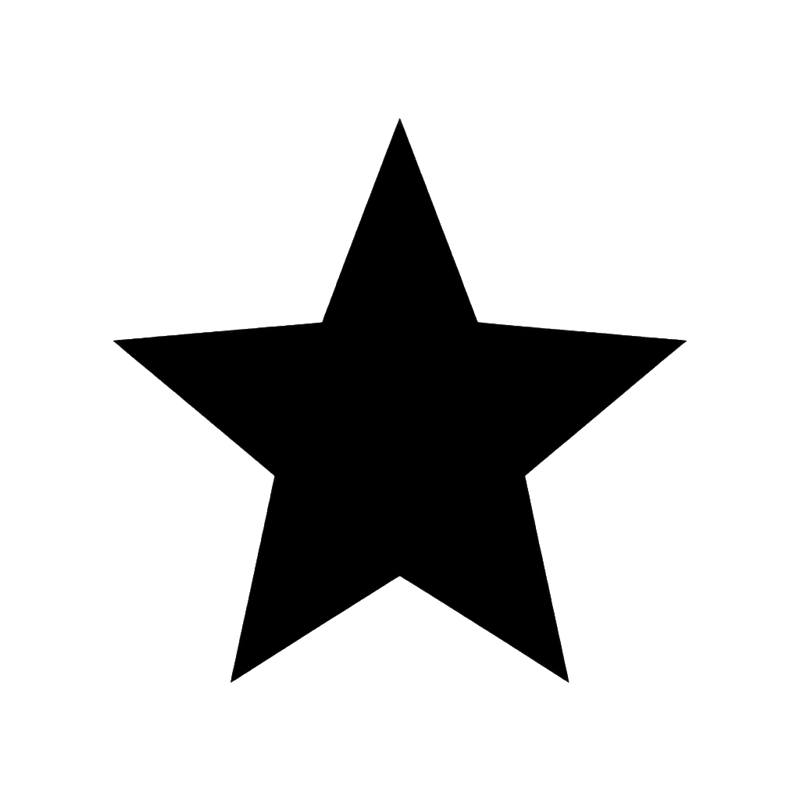 Minimal Five-Point Star Logo