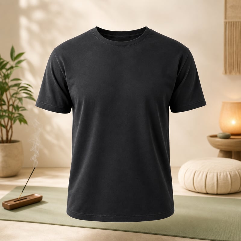 3D Ghost Mannequin T-Shirt Mockup