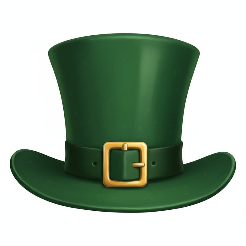 Realistic Leprechaun Hat Clipart