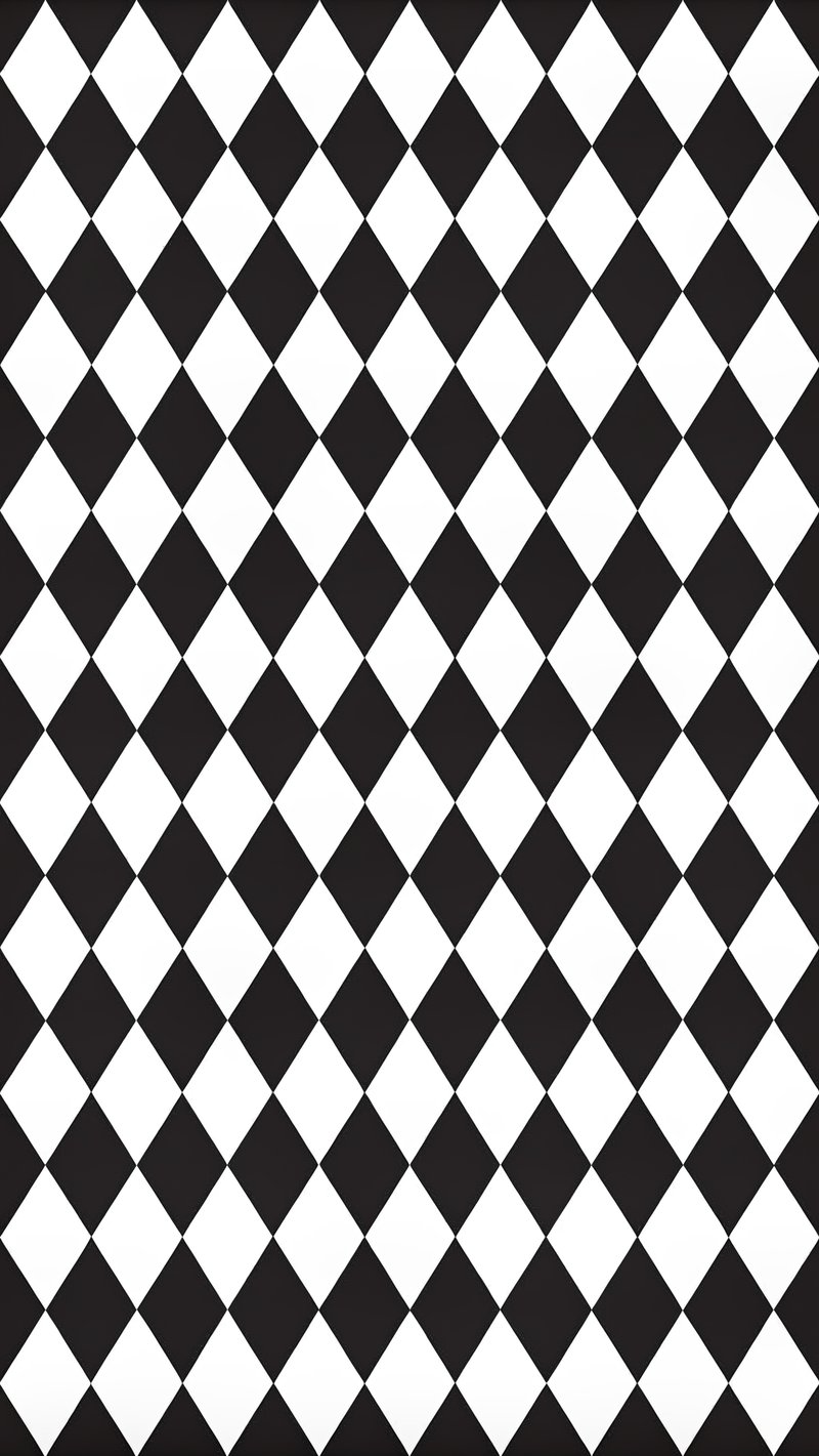 Seamless Harlequin Diamond Pattern