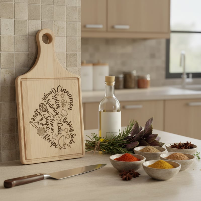 Modern Home Kitchen Mockup