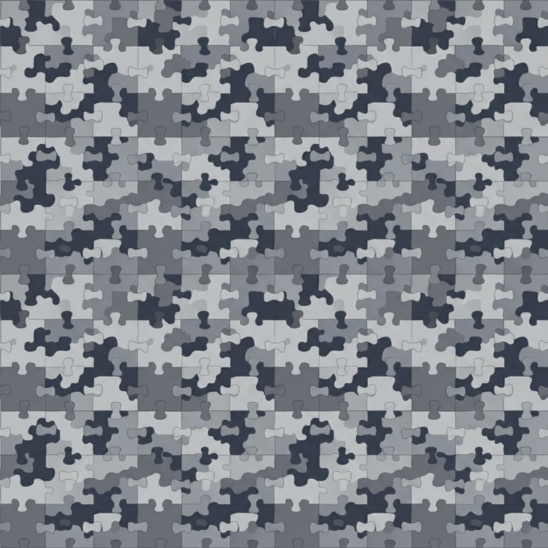 Urban Camouflage Tileable Pattern