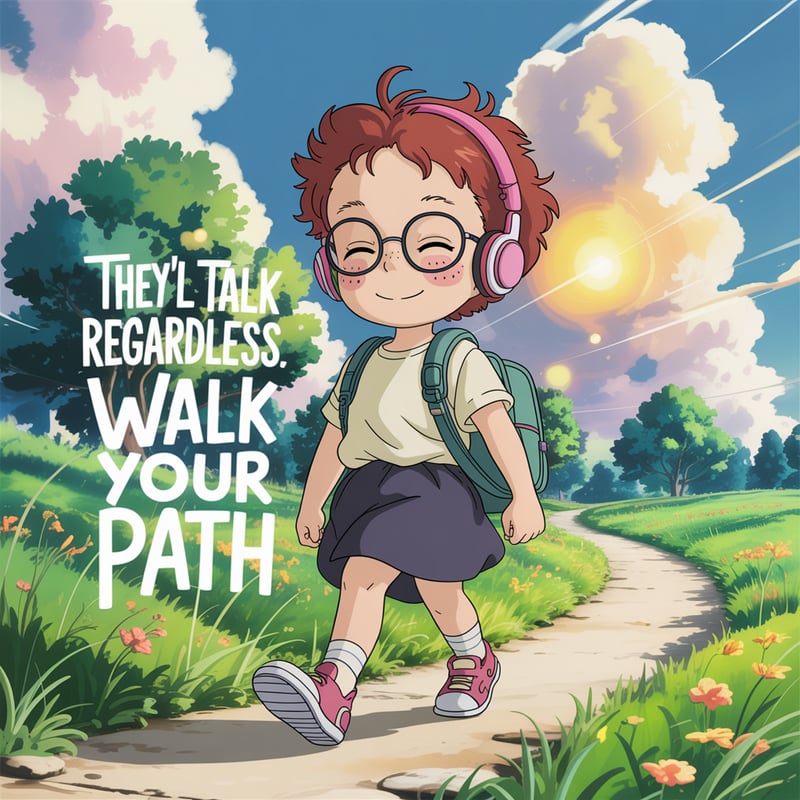 Studio Ghibli Inspired Child Landscape