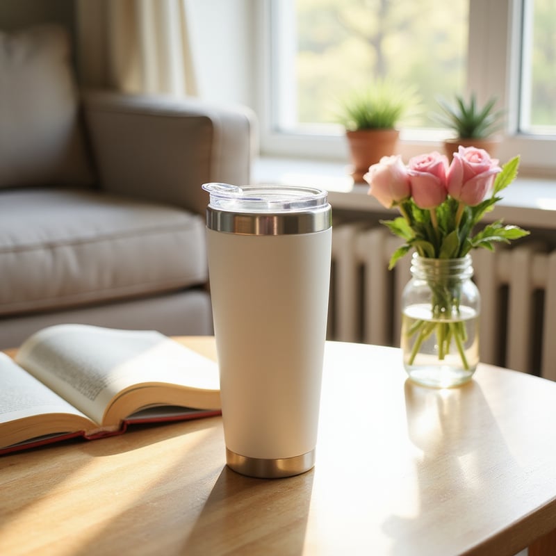 Morning Coffee Tumbler Setup