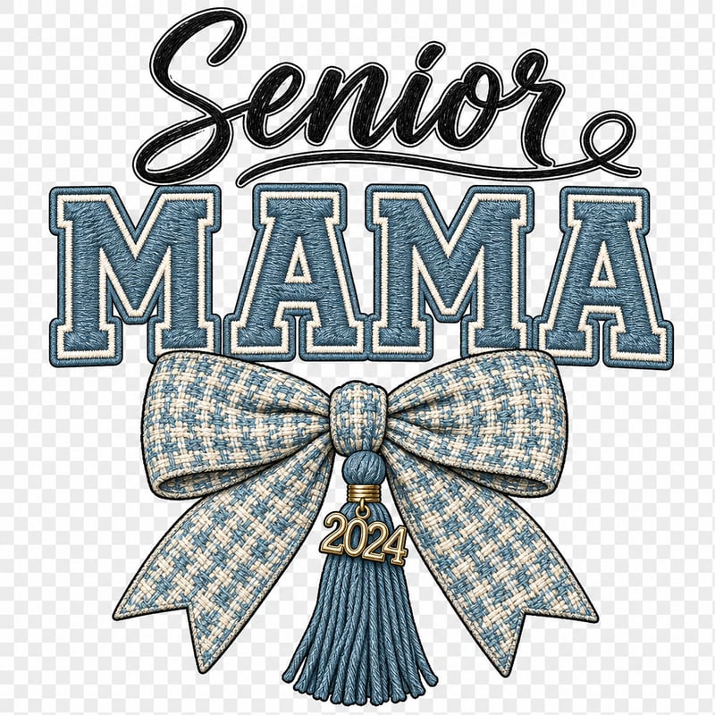 Senior Mama Graduation T-Shirt Design