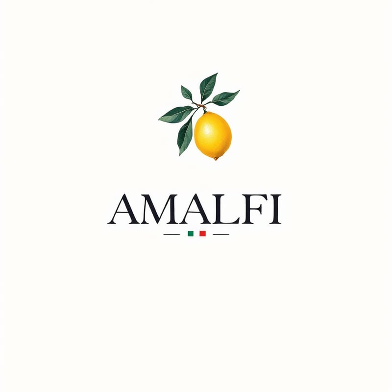 Minimalist Amalfi Lemon Kitchen Art