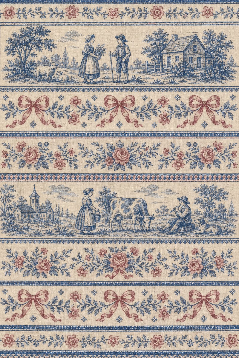 Woven Striped Textile Design