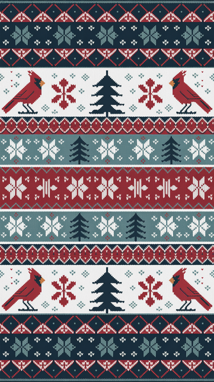 Christmas Sweater Pattern Design