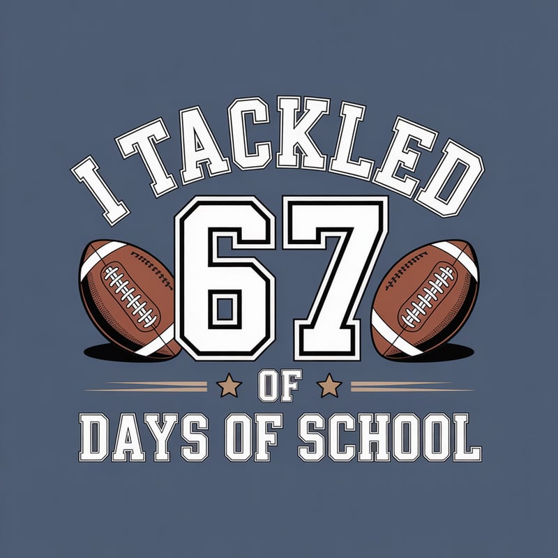 Vintage Football T-Shirt Design