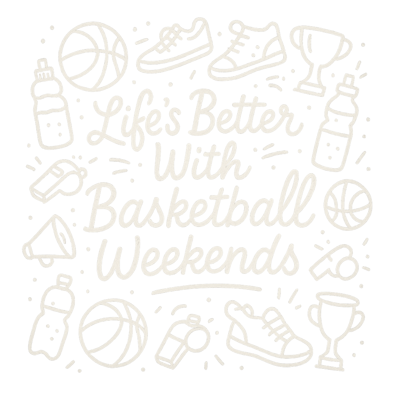 Basketball Mom Life T-Shirt Design