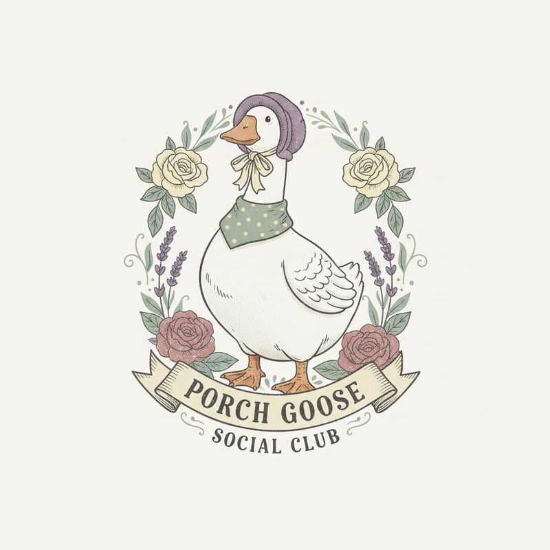 Porch Goose Social Club Design