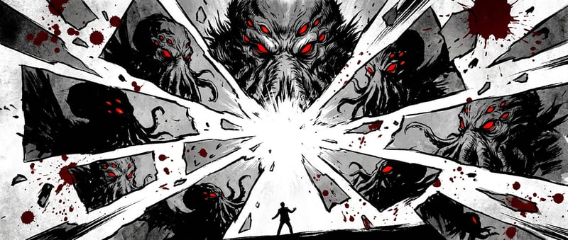Dramatic Shattered Cthulhu Composition