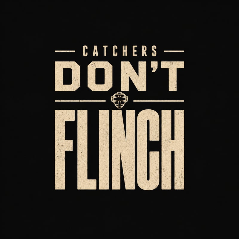 Minimalist Catchers Typography Tee