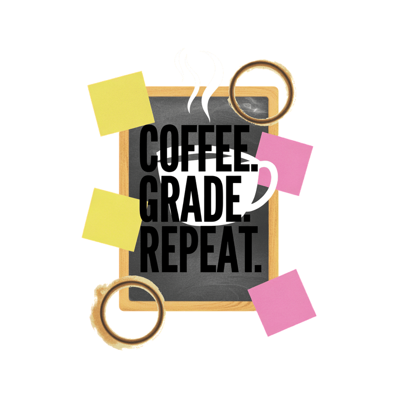 Retro Coffee Typography Design